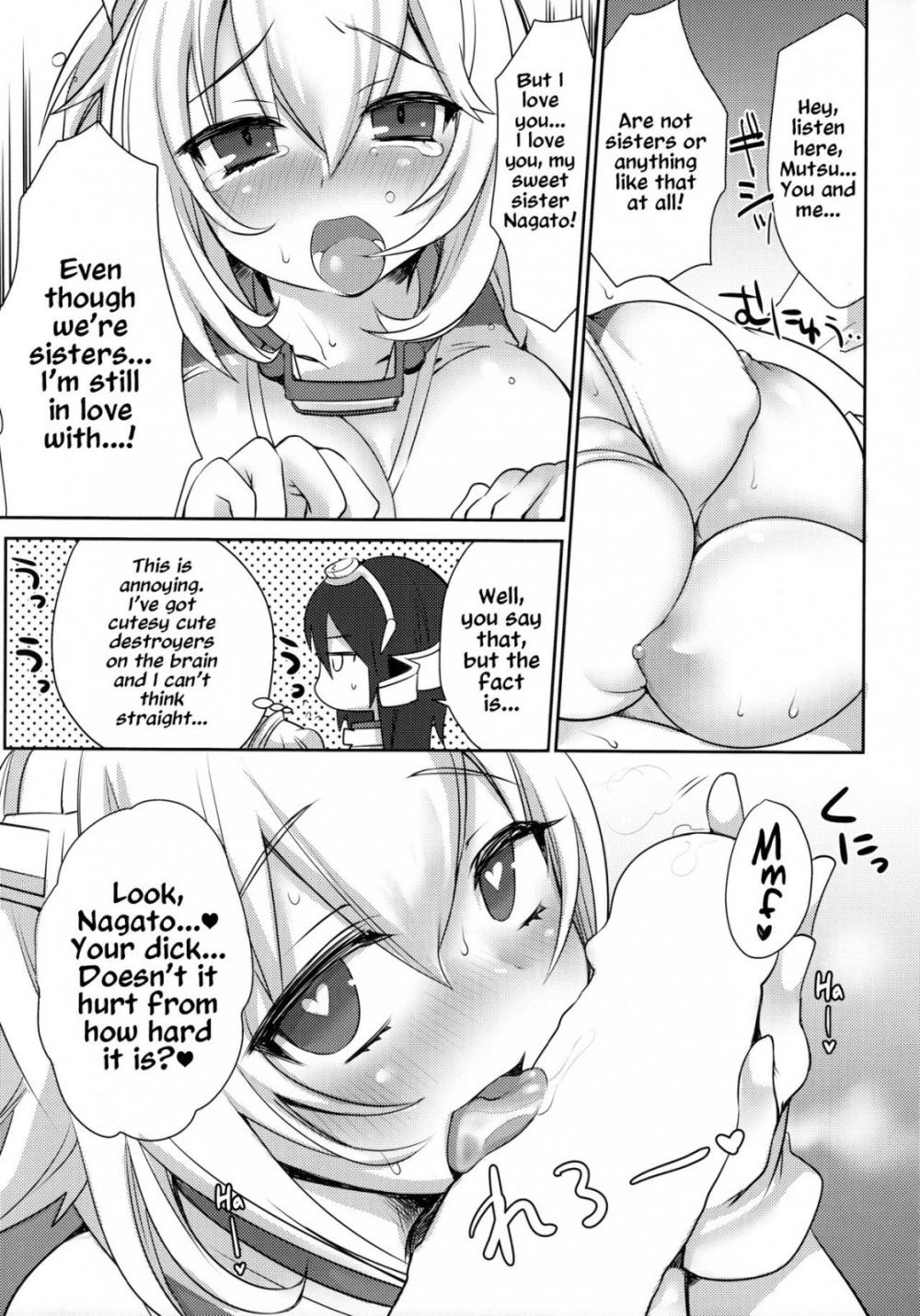 Hentai Manga Comic-Nagato-gata 1 Ban Kan Futanari Nagamon-Read-14